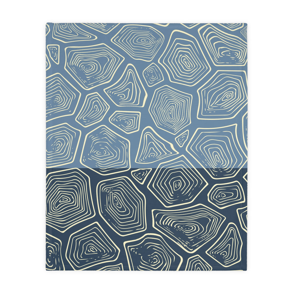 Tortoise Two-tone Cozy Velveteen Blanket