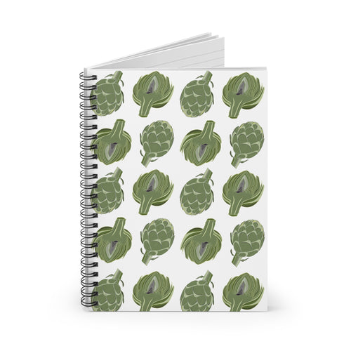 Artichoke Spiral Notebook