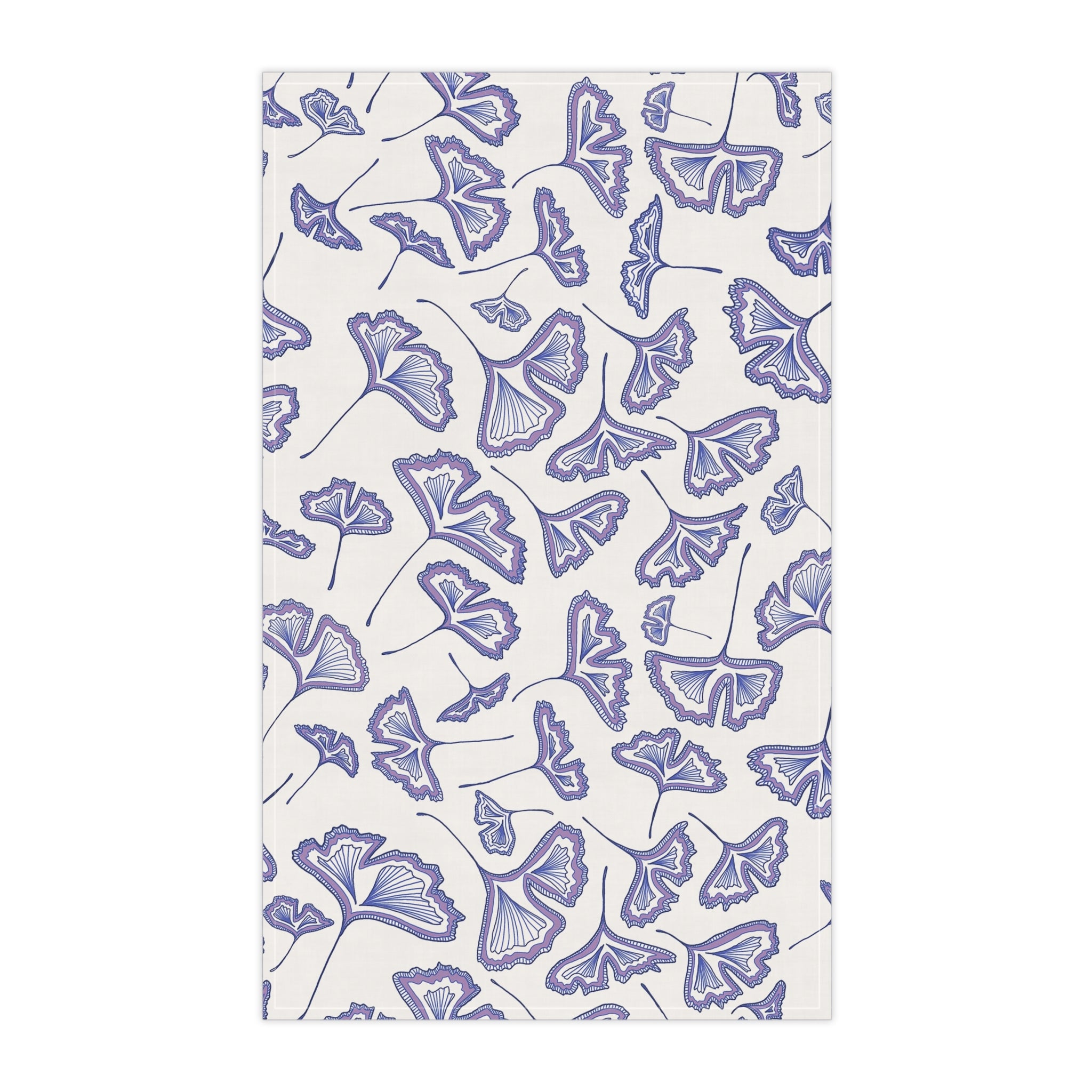 Lavender Gingko Kitchen Tea Towel
