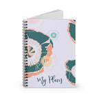 "My Plans" Havana Poppy Notebook - Ruled Line