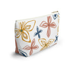 Geo Flowers Accessory Pouch
