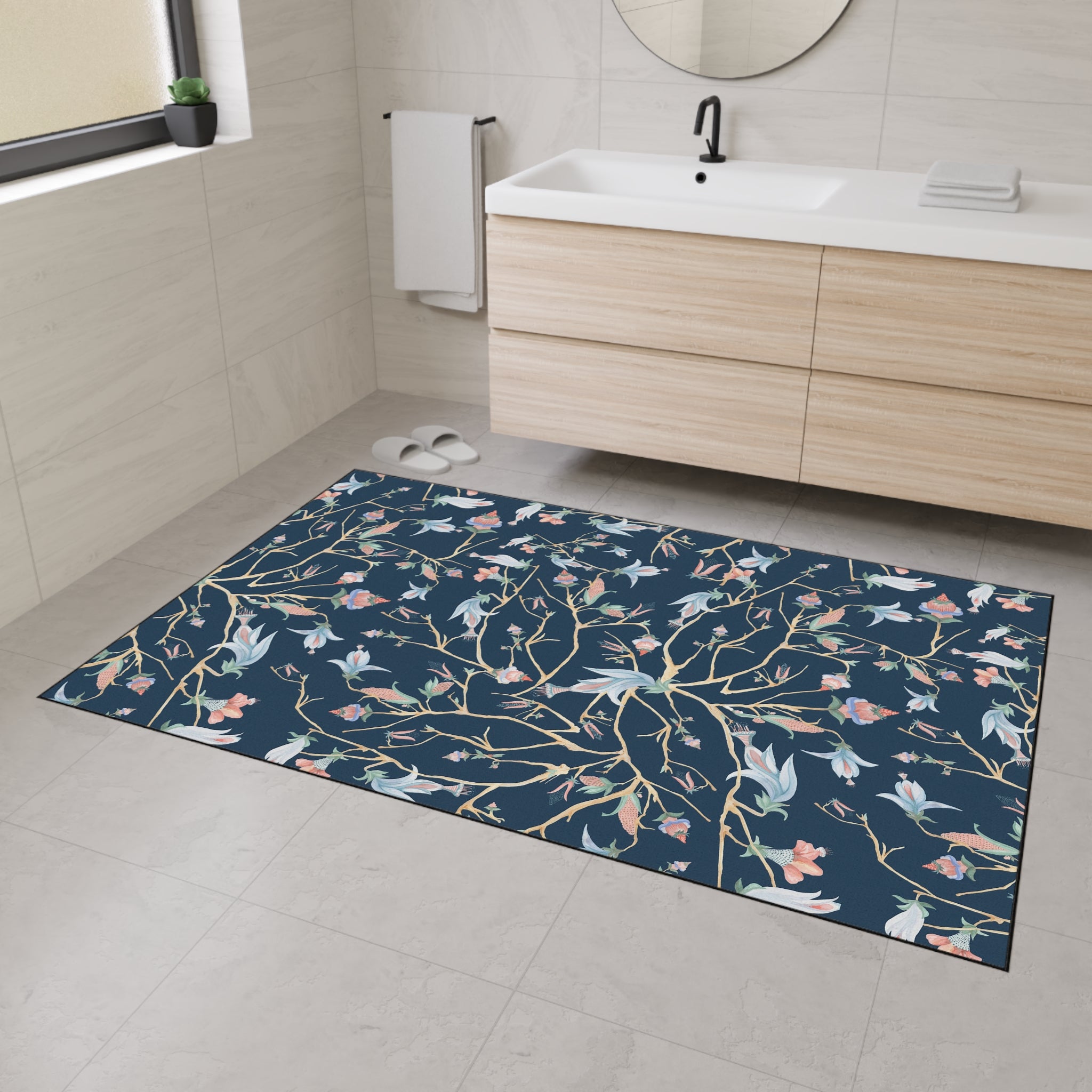 Midnight Chinoiserie - Doormat