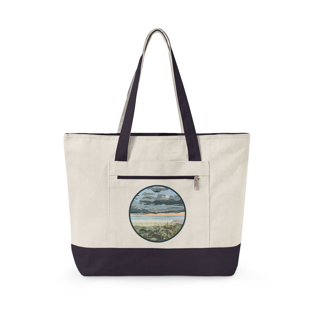 "A Slice if Heaven" Canvas Tote Bag