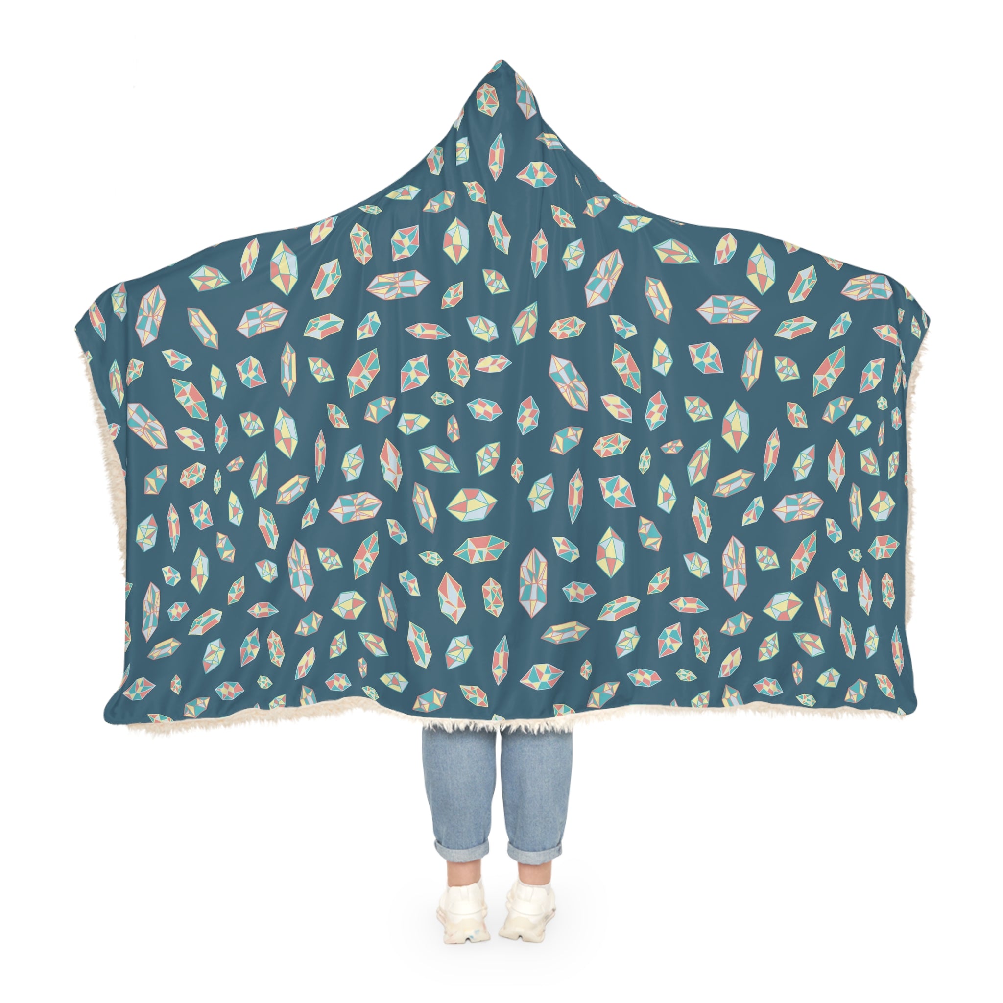 Treasured Gems Hooded Blanket