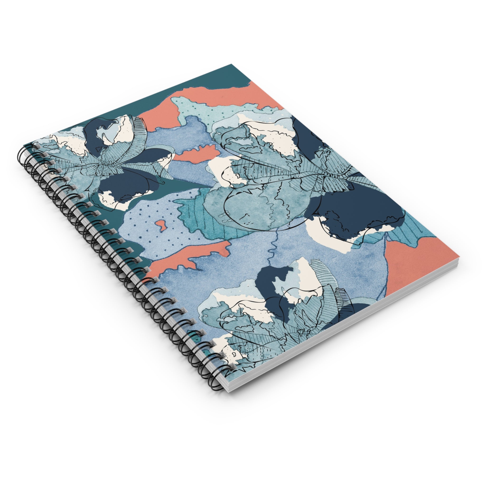 Carmine Notebook - Rule - Lined